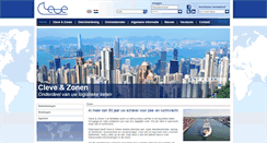 Desktop Screenshot of cleve.nl